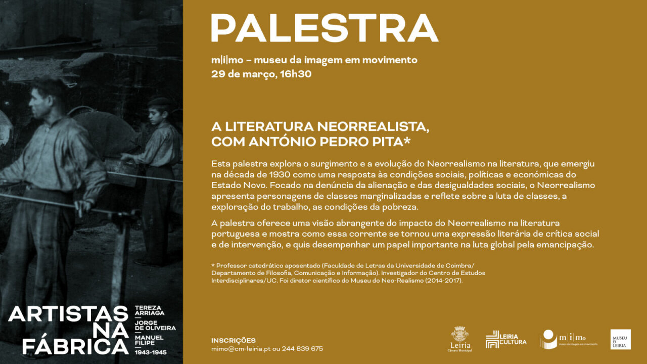 PALESTRA - A LITERATURA NEORREALISTA
